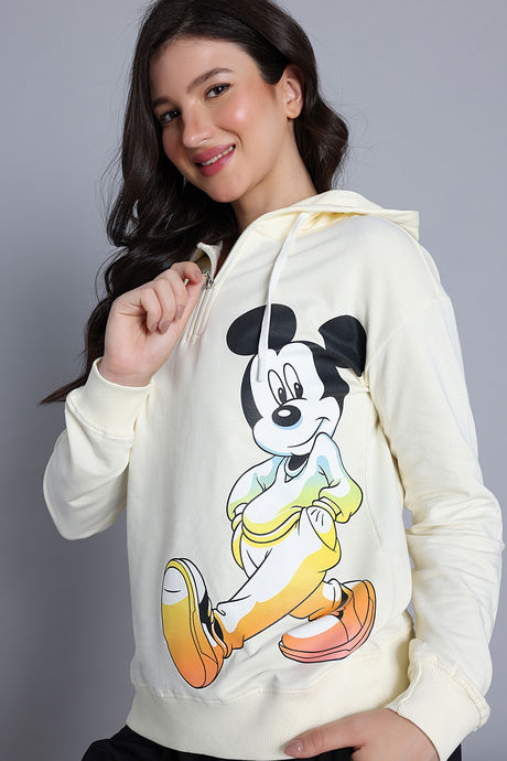 Zivame Mickey Mouse Loungewear Set - Black Beauty — image 7